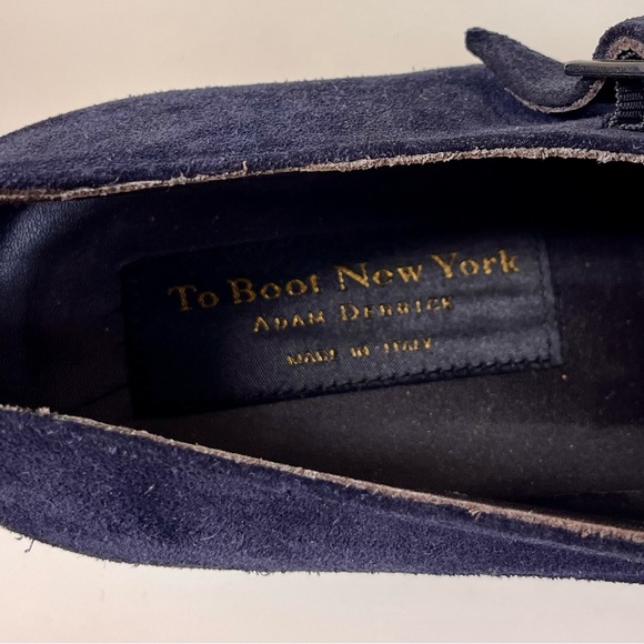 To Boot New York double monk strap loafers size 11. Blue suede! - Picture 4 of 4